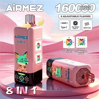 Airmez Fox 8in1 160K Puffs
