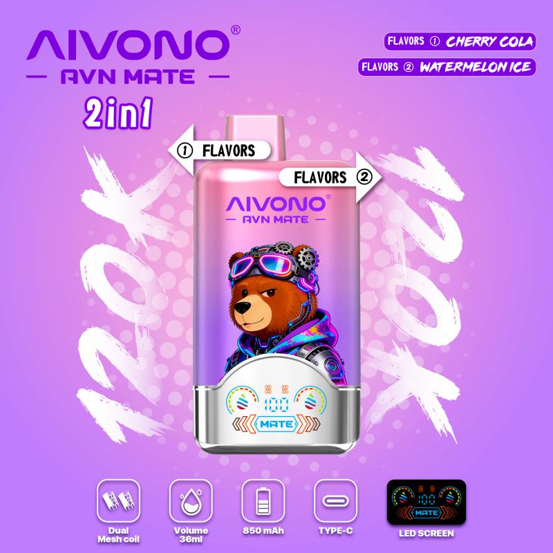Aivono Avn Mate 2in1 120K Puffs