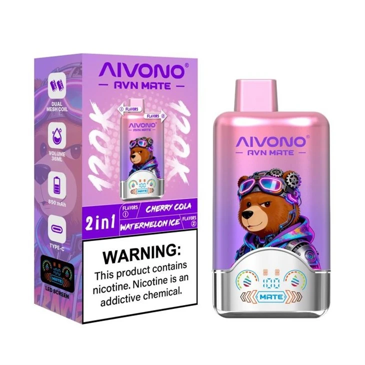 Aivono Avn Mate 2in1 120K Puffs