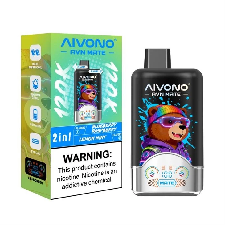 Aivono Avn Mate 2in1 120K Puffs