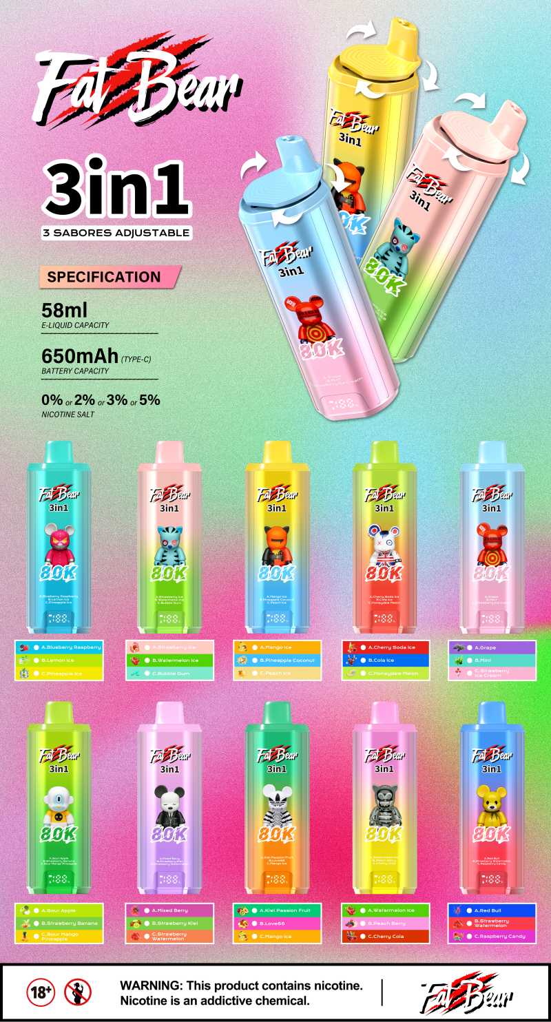 Fat Bear 80000 3 IN 1