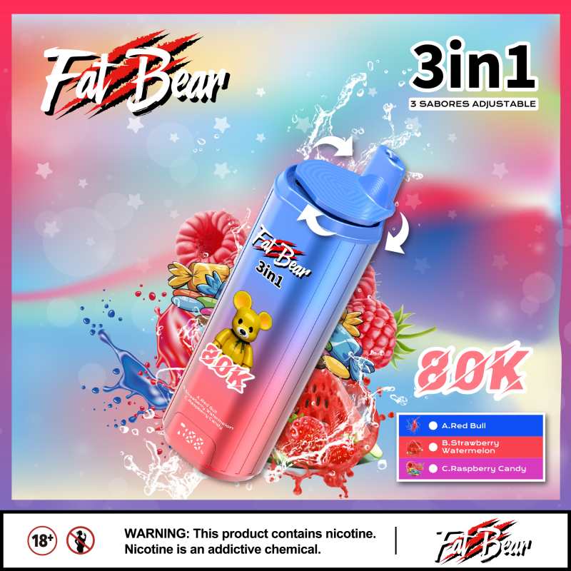 Fat Bear 80000 3 IN 1
