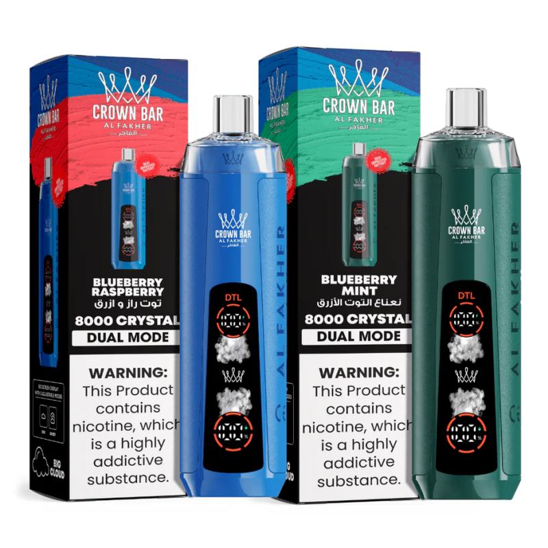 Crown Bar AL Fakher Crystal 8000