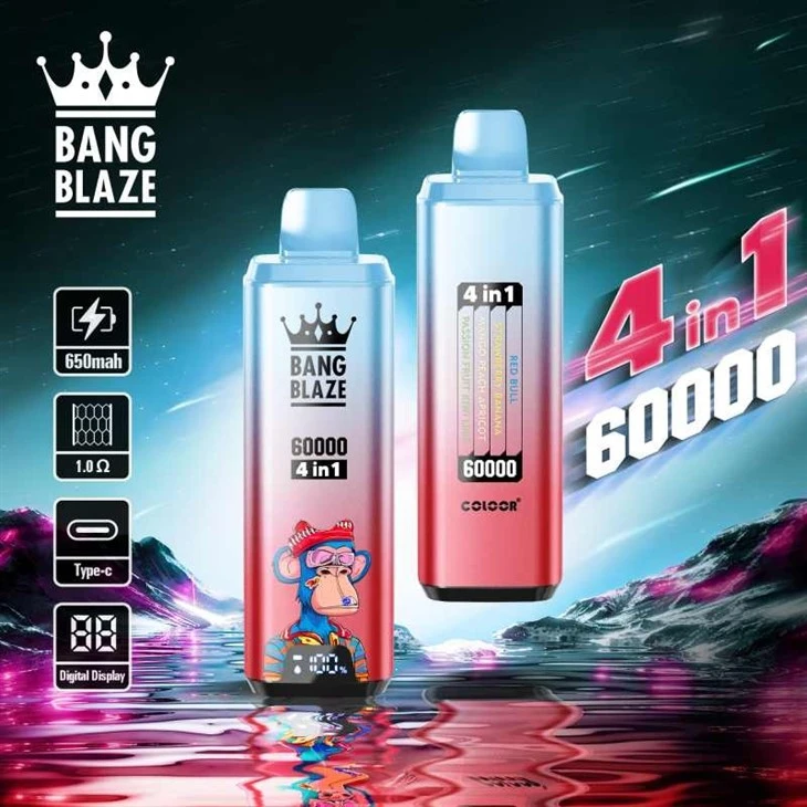 Bang Blaze 60000 Puff 4 IN 1 Flavor Vapes