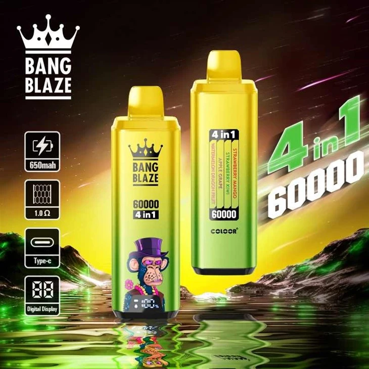 Bang Blaze 60000 Puff 4 IN 1 Flavor Vapes