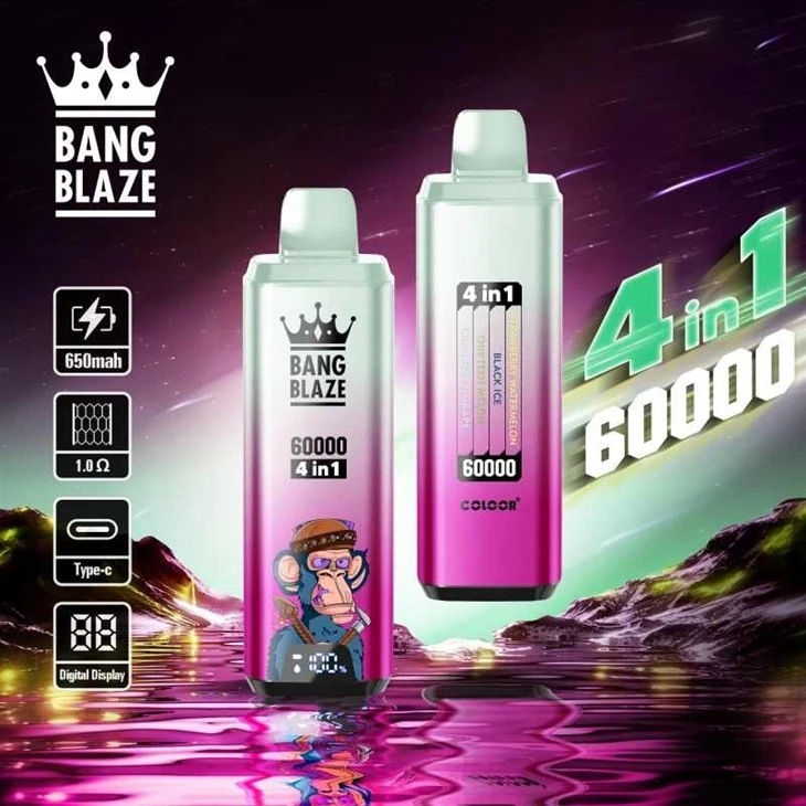 Bang Blaze 60000 Puff 4 IN 1 Flavor Vapes