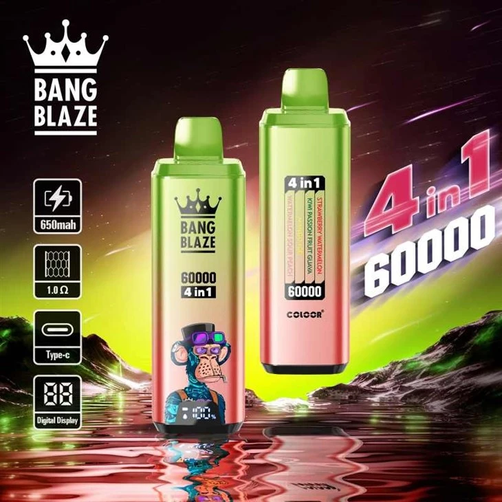 Bang Blaze 60K Puffs 4 IN 1 Flavor Vapes