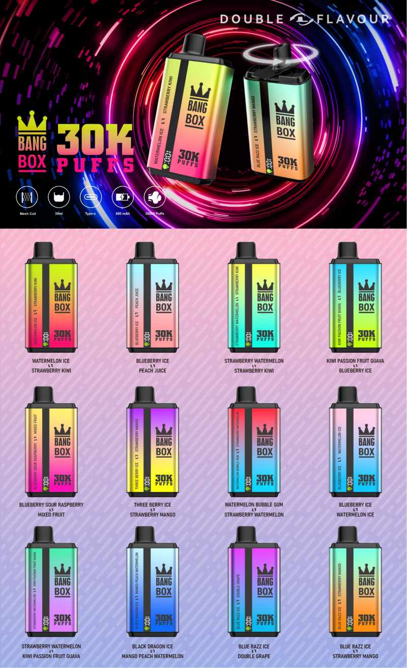 Bang Box 30000 Double Flavor
