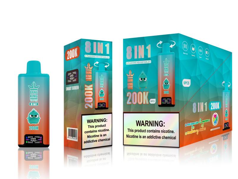 Bang King Vapen 200000 8in1