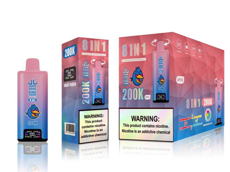 Bang King Vapen 200000 8in1