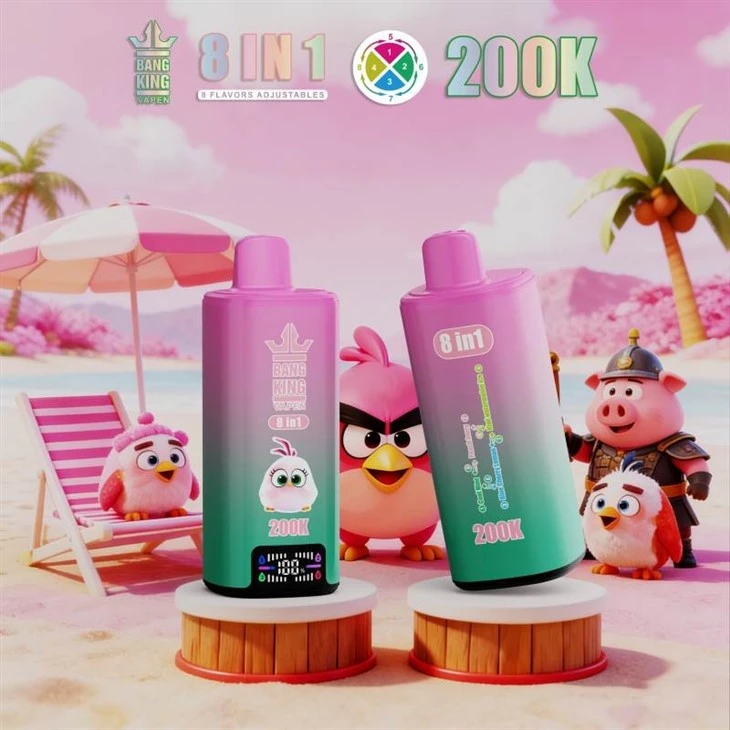 Bang King Vapen 200000 8in1