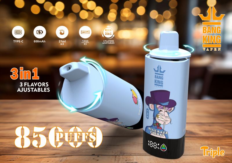 Bang King Vapen 3 IN 1 85000 Puffs