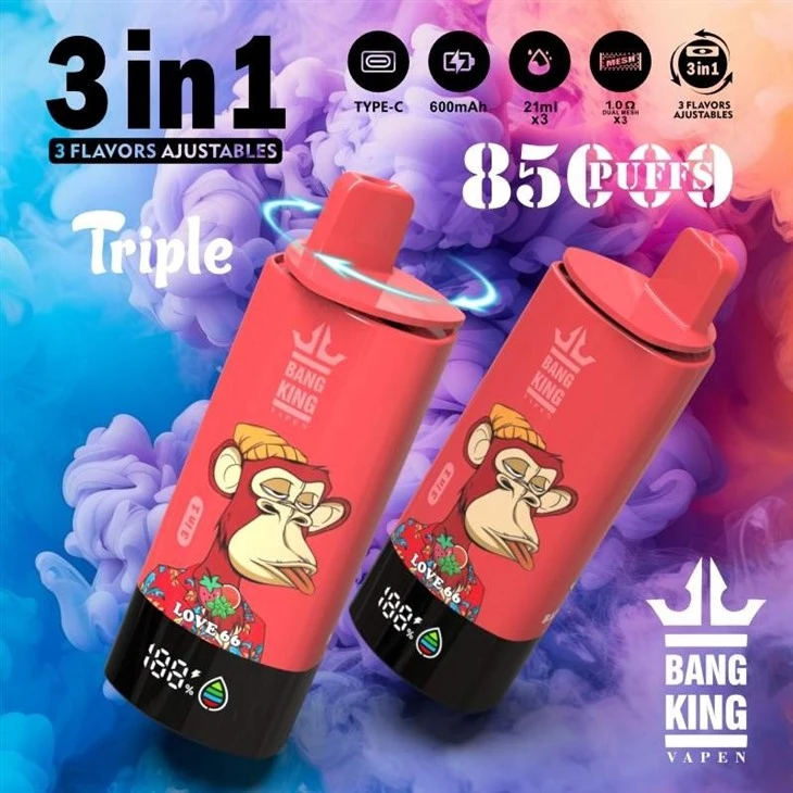 Bang King Vapen 3 IN 1 85000 Puffs