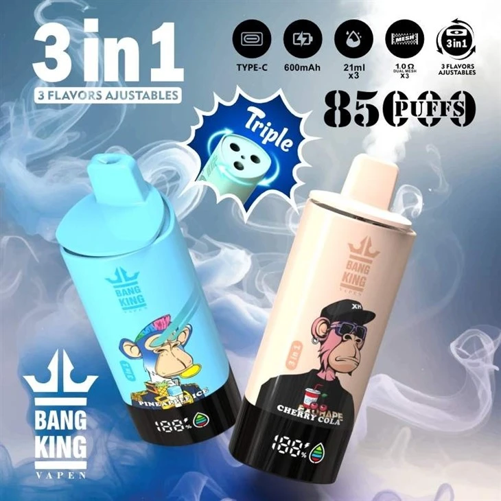 Bang King Vapen 3 IN 1 85000 Puffs