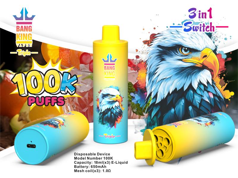 Bang King Vapen Triple 100000