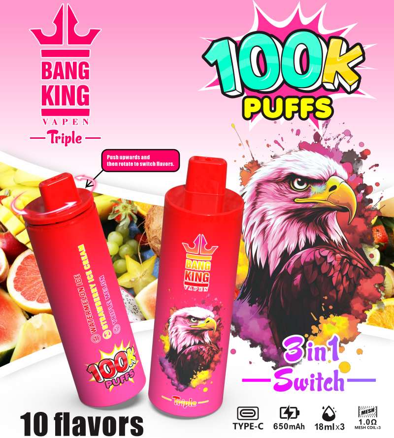 Bang King Vapen Triple 100000