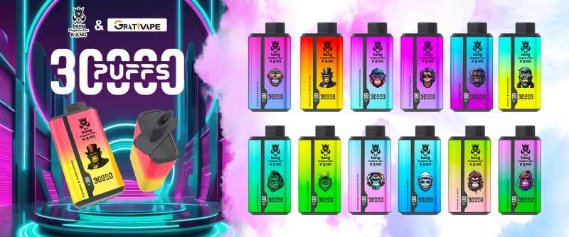 Grativape Bang Kingdoms Rex King 30K