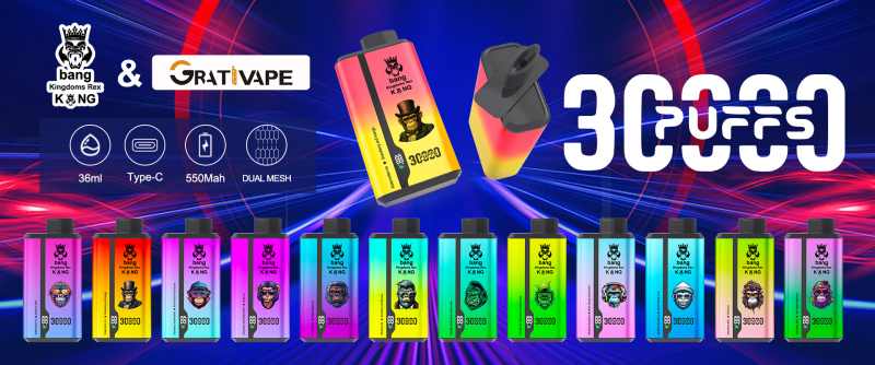 Grativape Bang Kingdoms Rex King 30K