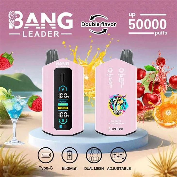 Bang Leader 50000 Puffs Dual Flavor