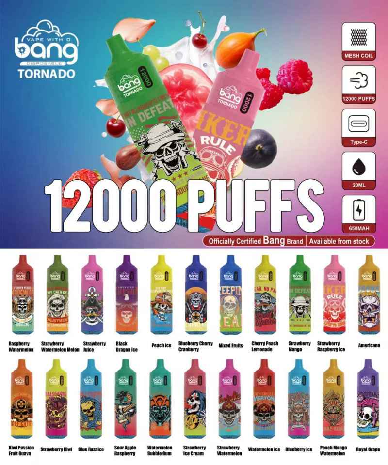 Bang Tornado 12000 Puffs