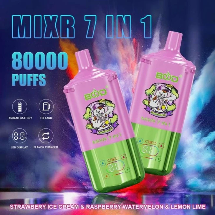 Bood Mixr 7 IN 1 80000 Seven Flavors