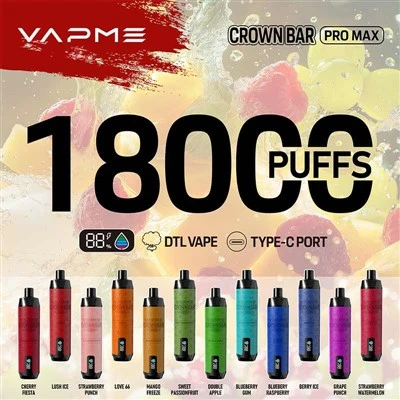Crown Bar 18000 Pro Max Screen