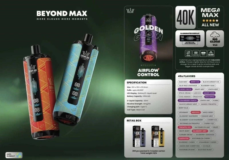 Crown Bar AL Fakher Megamax 40K