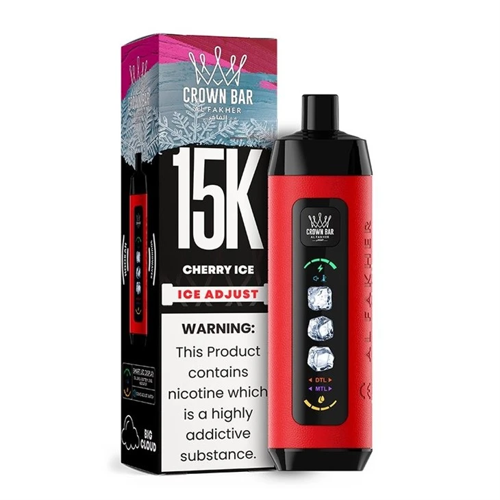 Crown Bar AL Fakher Ice Adjust 15K