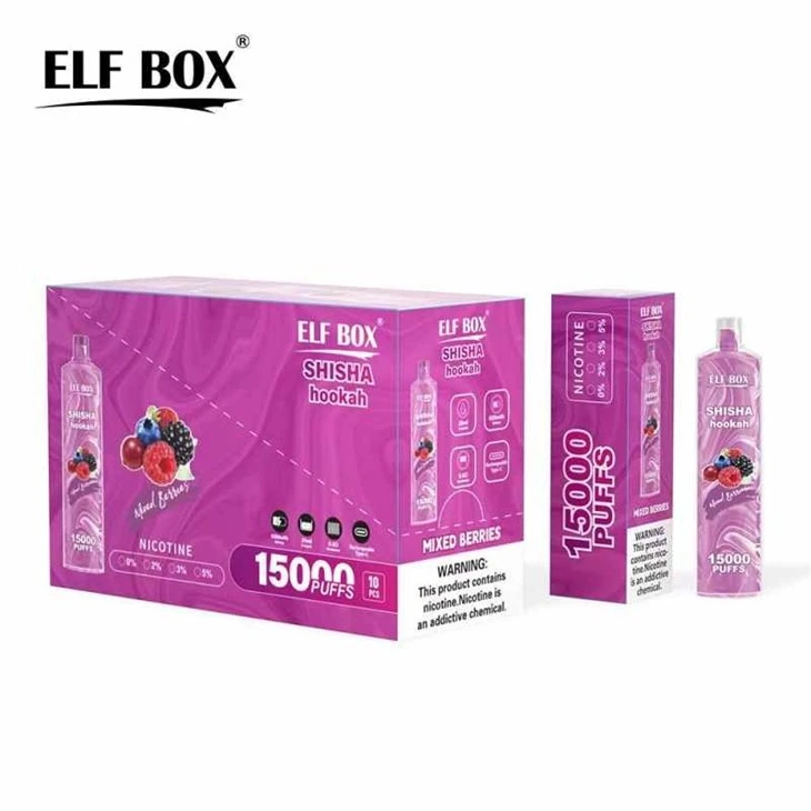 Elf Box Shisha 15000 Puffs Disposable Vape
