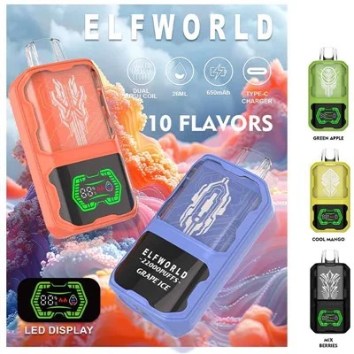 Elfworld Ai22000 Puffs Disposable Vape