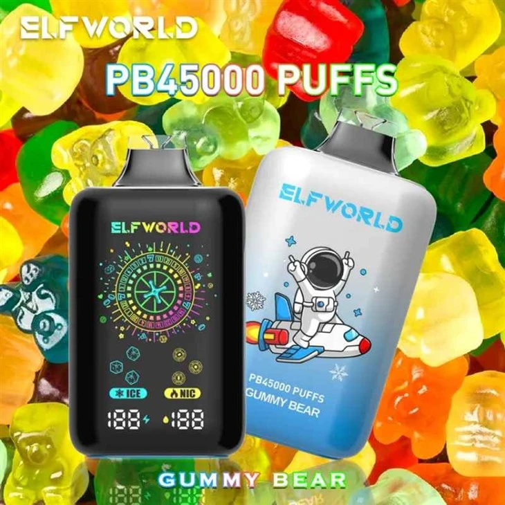 Elfworld Pb45000 Ice Nic Control Vape