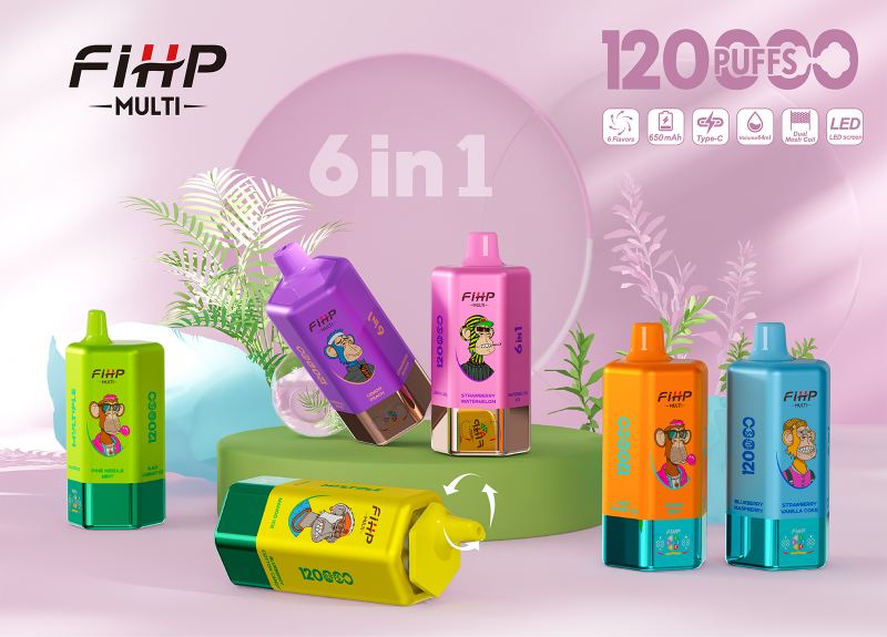 Fihp 6 IN 1 120000 Puffs Vape