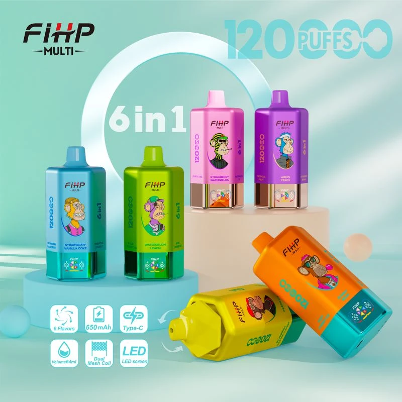 Fihp 6 IN 1 120000 Puffs Vape
