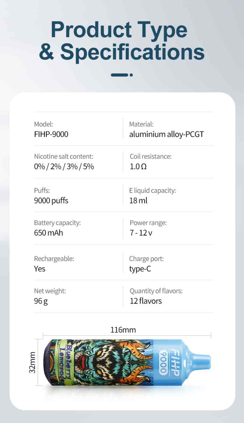 Fihp 9000 Puffs