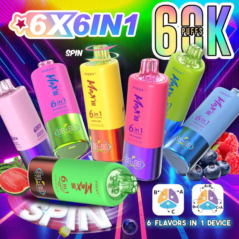 Fizzy Max Iii 60000 6 IN 1
