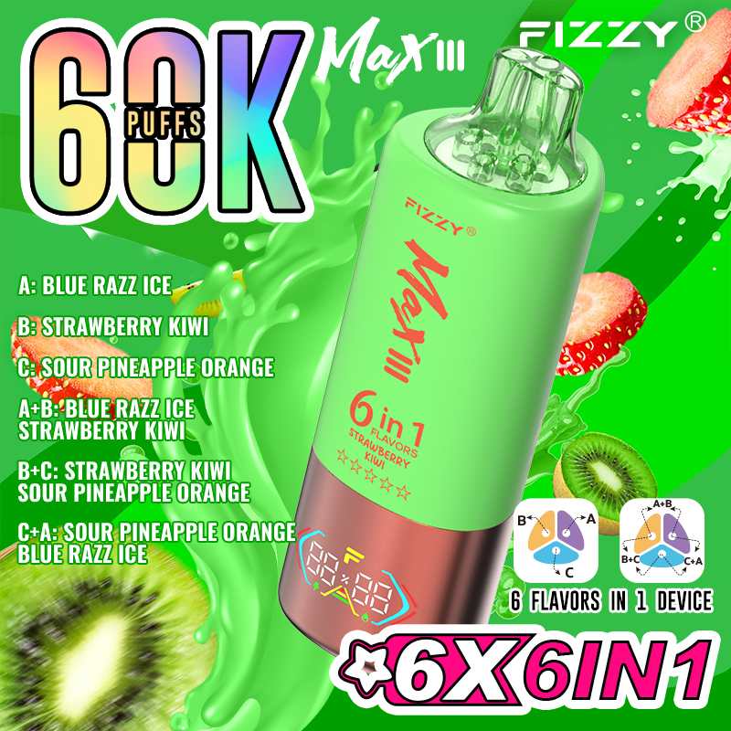 Fizzy Max Iii 60000 6 IN 1
