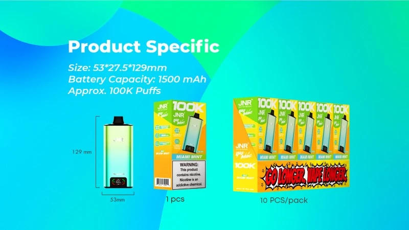 Jnr Big Mac 100K Puffs