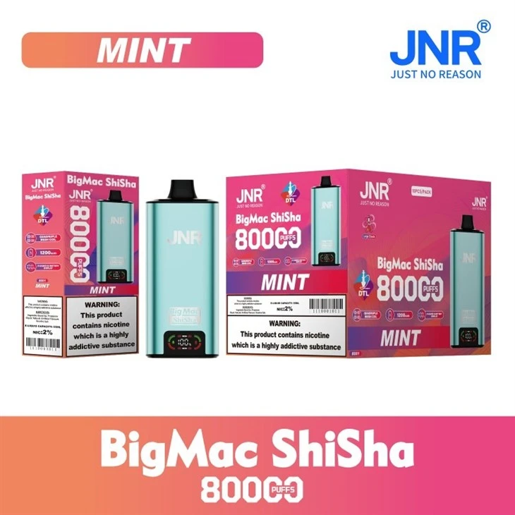 Jnr Big Mac Shisha 80K Puffs