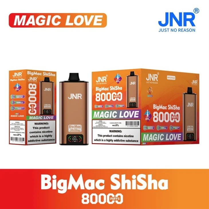 Jnr Big Mac Shisha 80K Puffs