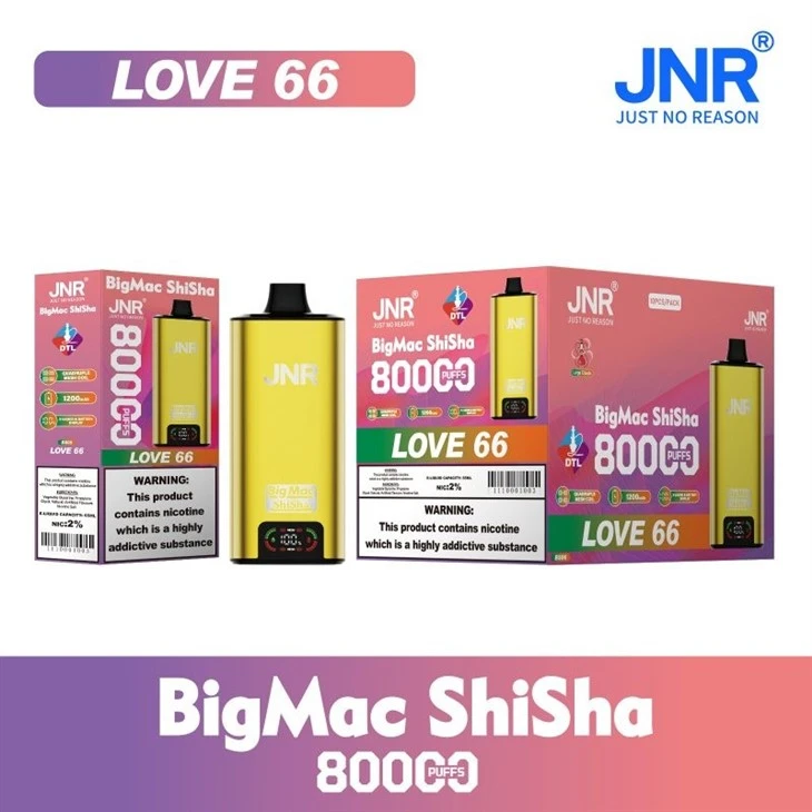 Jnr Big Mac Shisha 80K Puffs