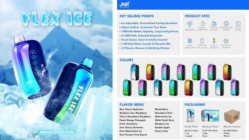 Jnr Flex Ice 21000 Puffs Vape