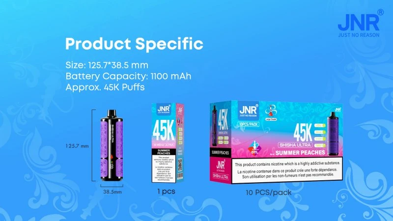 Jnr Shisha Ultra 45K Puffs