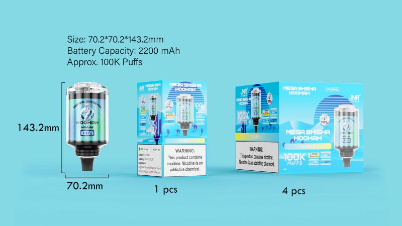 Jnr Mega Shisha Hookah 100000 Dtl