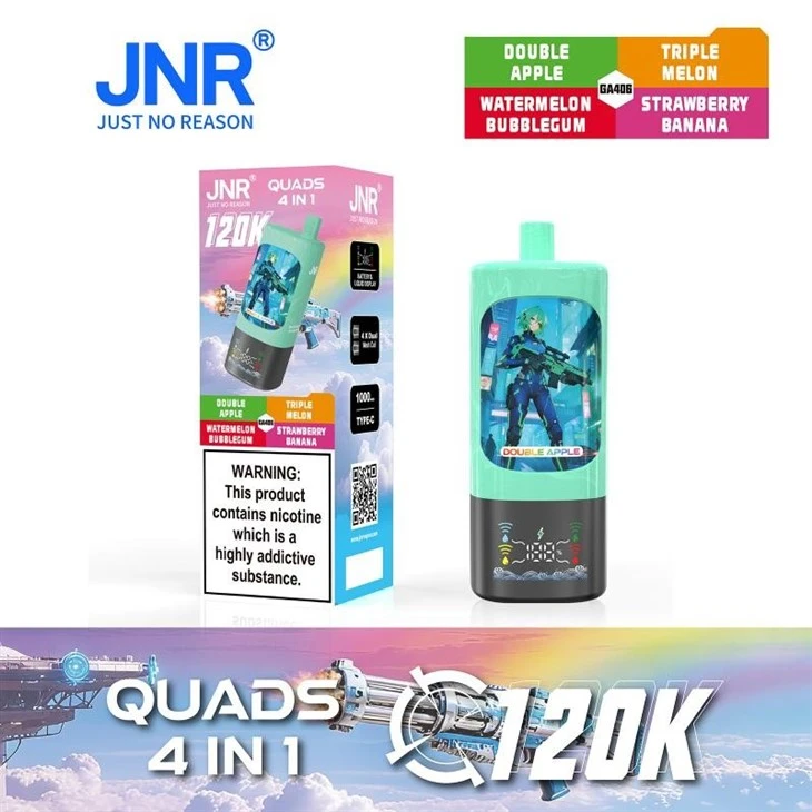 Jnr Quads 4in1 120K Puffs Vape