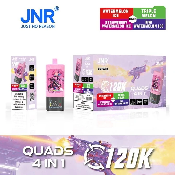 Jnr Quads 4in1 120K Puffs