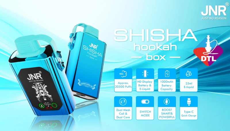 Jnr Shisha Hookah Box 20500 Dtl
