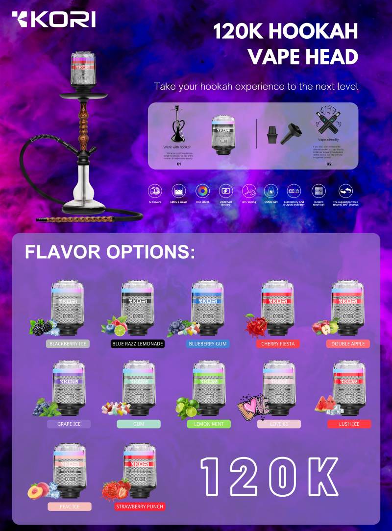 Kori Hookah Head 120K