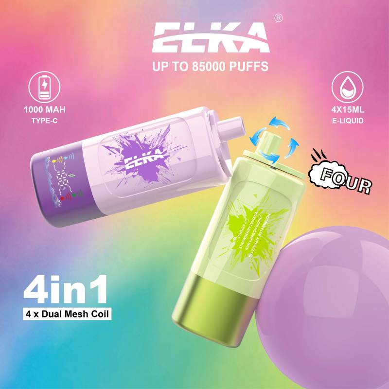 Luckee Elka 85000 Puffs 4 IN 1