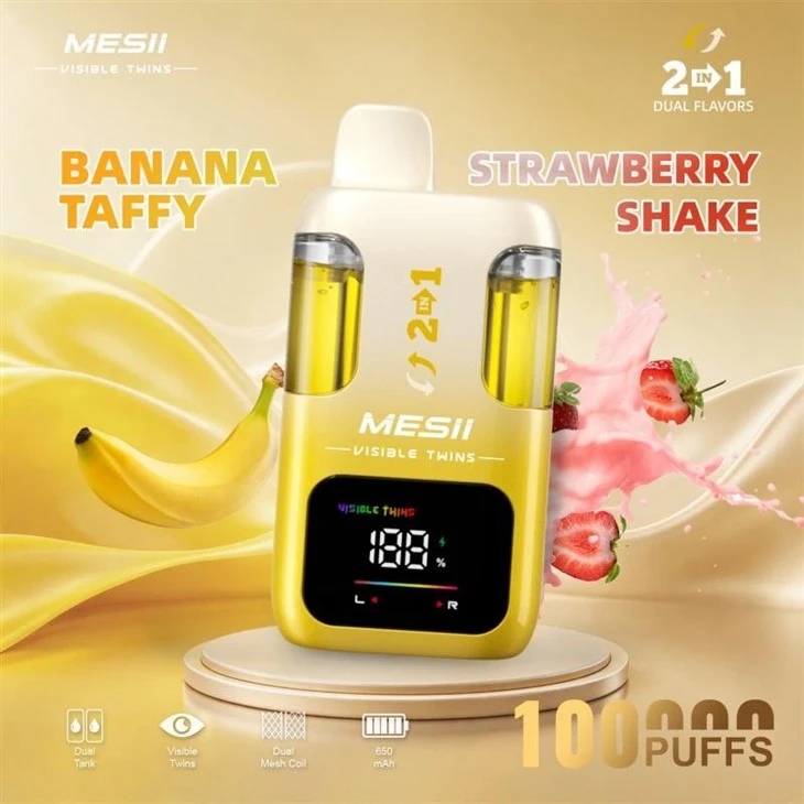 Mesii Visible Twins 100K Puffs