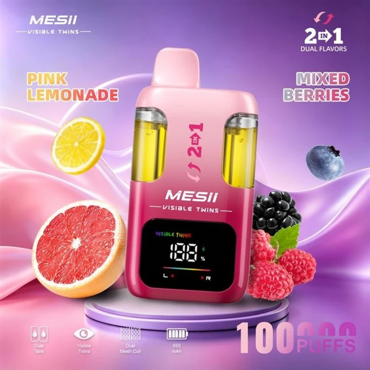 Mesii Visible Twins 100K Puffs